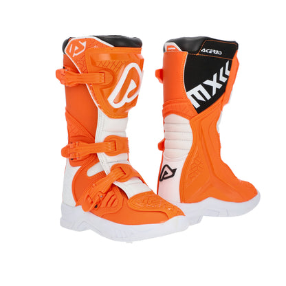 ACERBIS BOTAS X-TEAM JR CRIANÇA LARANJA