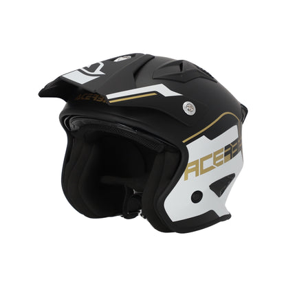 ACERBIS CAPACETE JET ARIA PRETO/BRANCO