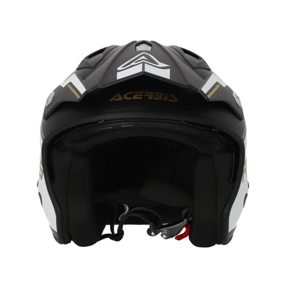 ACERBIS CAPACETE JET ARIA PRETO/BRANCO