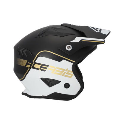 ACERBIS CAPACETE JET ARIA PRETO/BRANCO