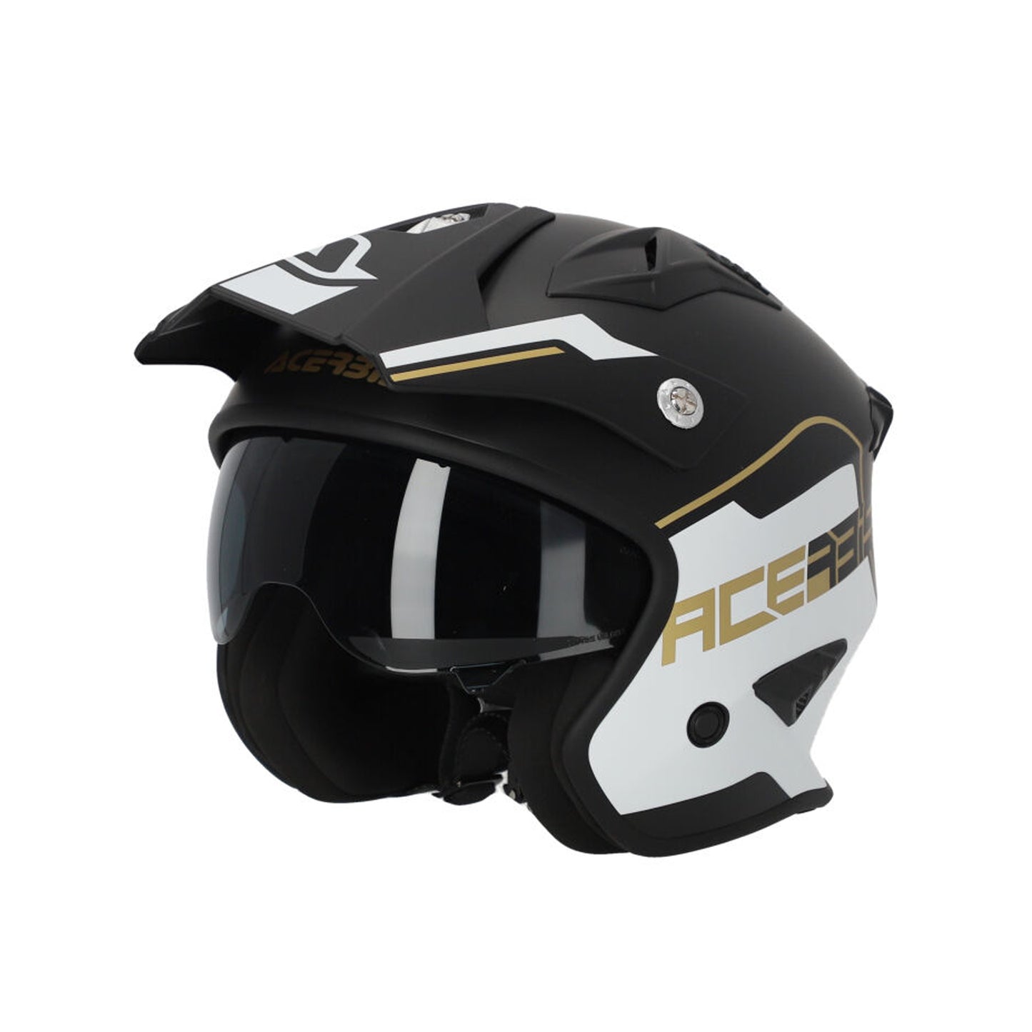 ACERBIS CAPACETE JET ARIA PRETO/BRANCO