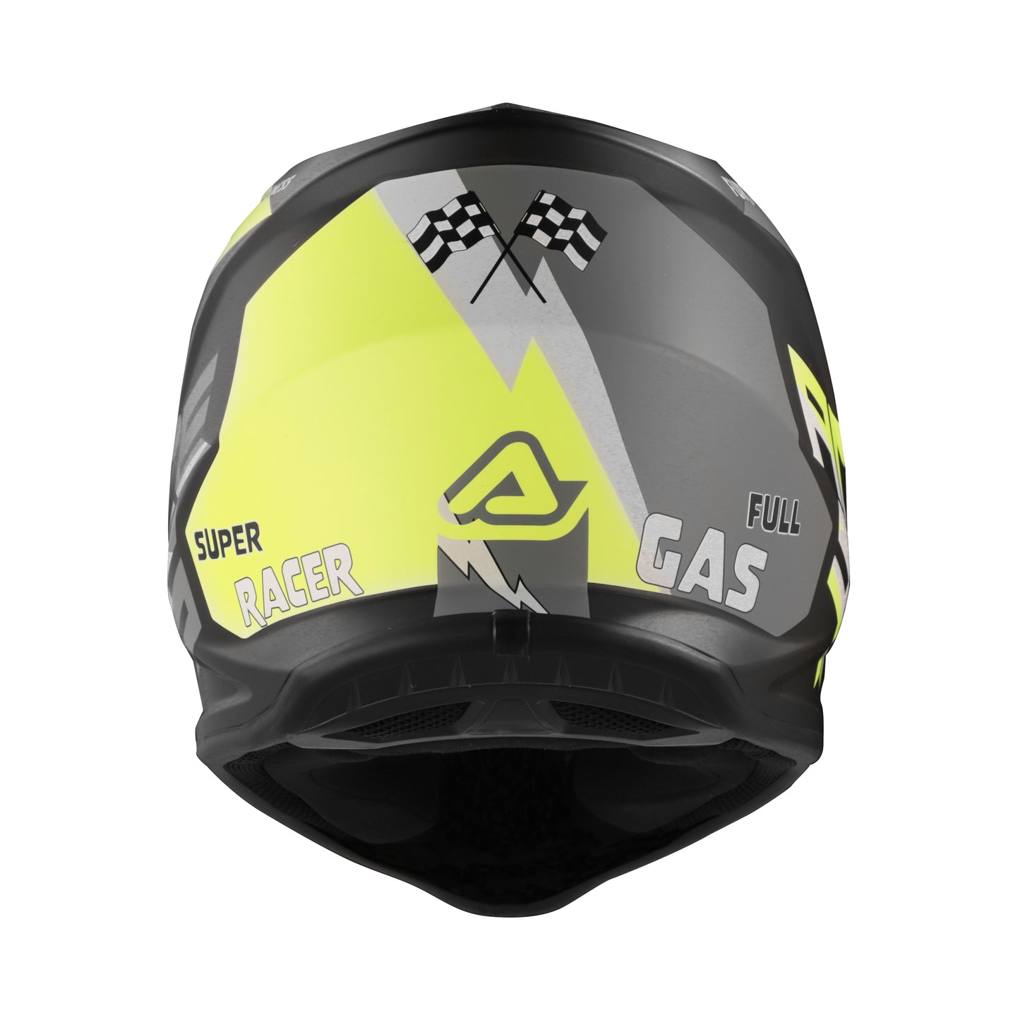 ACERBIS PROFILE PRETO/AMARELO FLUO CRIANÇA