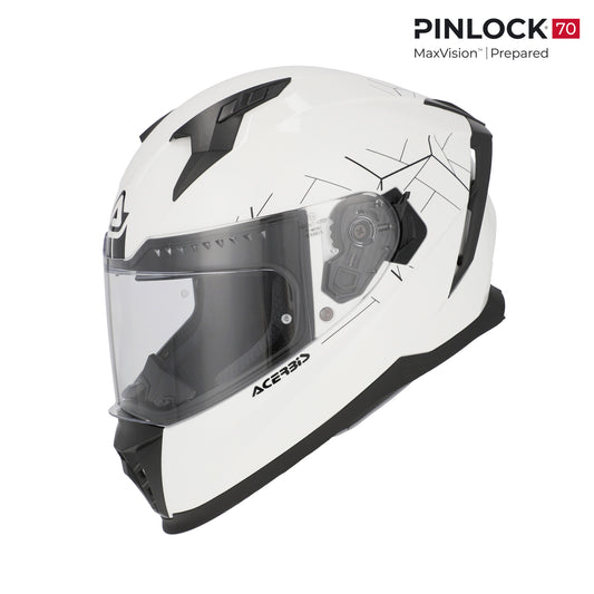 ACERBIS CAPACETE X-WAY BRANCO