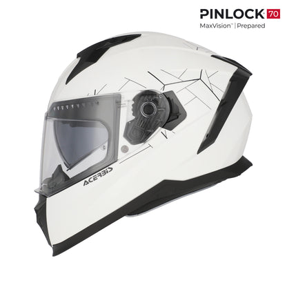 ACERBIS CAPACETE X-WAY BRANCO