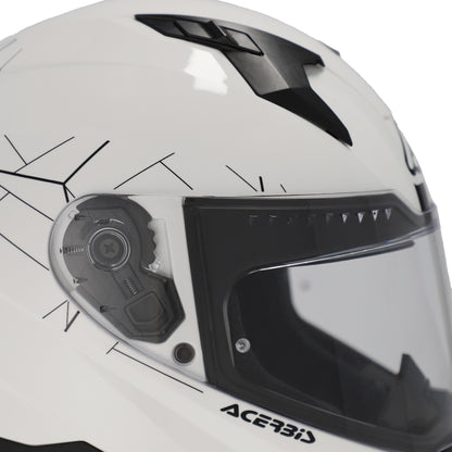 ACERBIS CAPACETE X-WAY BRANCO