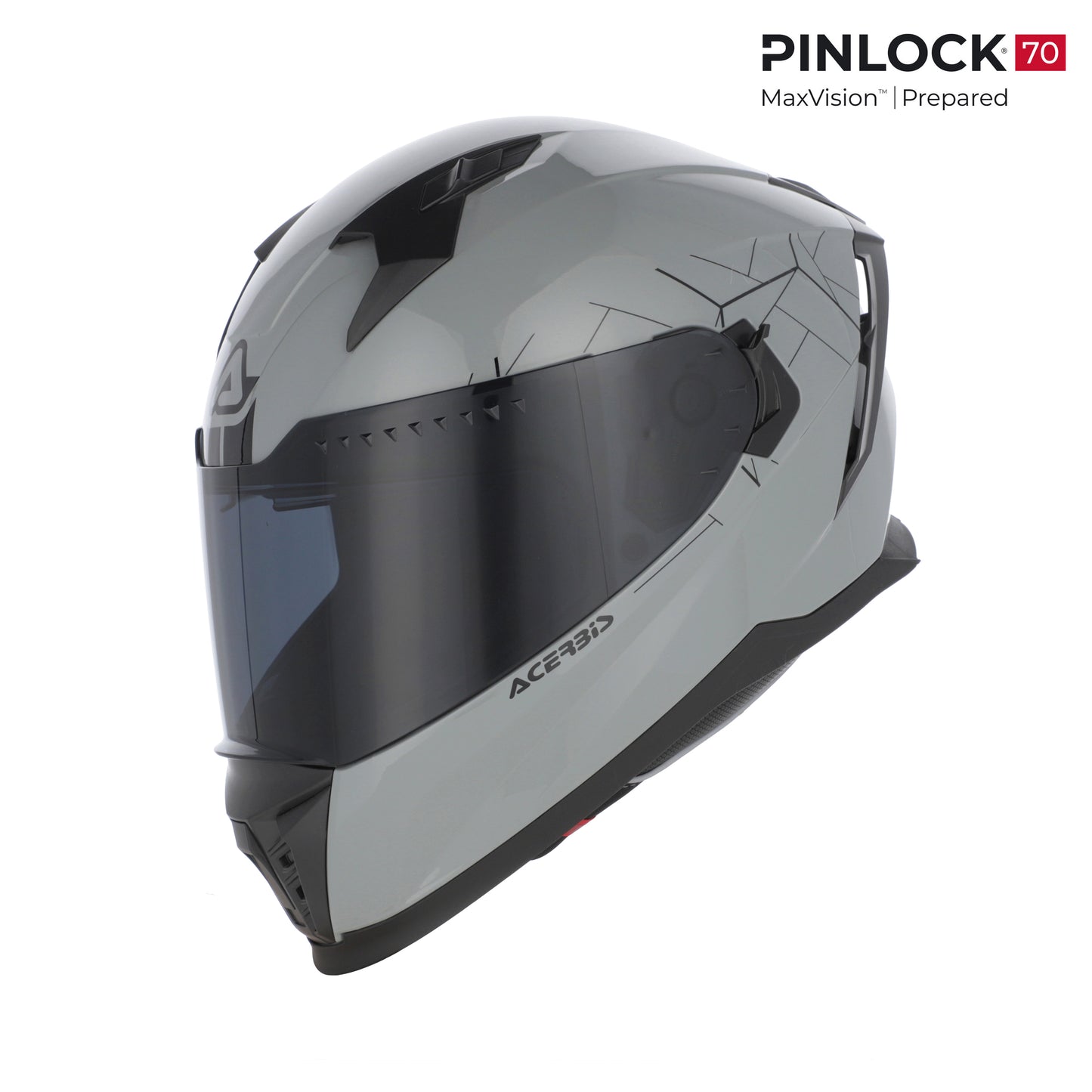 ACERBIS CAPACETE X-WAY CINZENTO