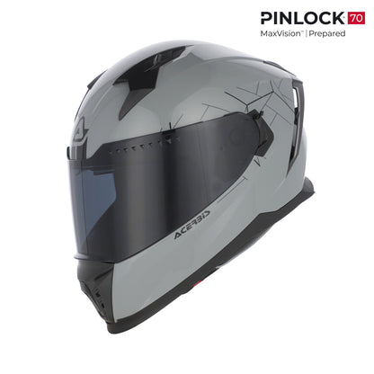 ACERBIS CAPACETE X-WAY CINZENTO