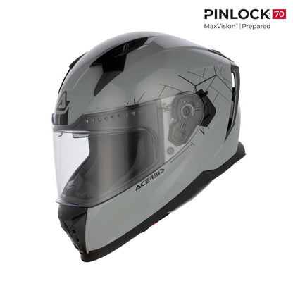 ACERBIS CAPACETE X-WAY CINZENTO