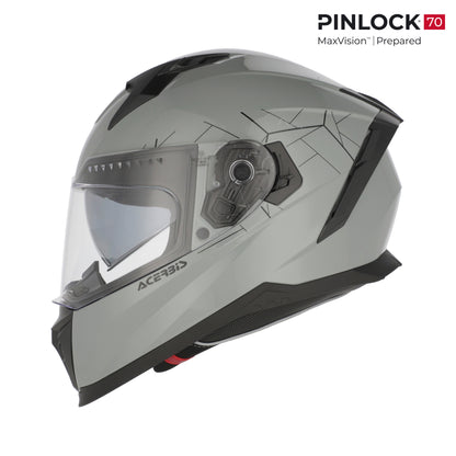 ACERBIS CAPACETE X-WAY CINZENTO