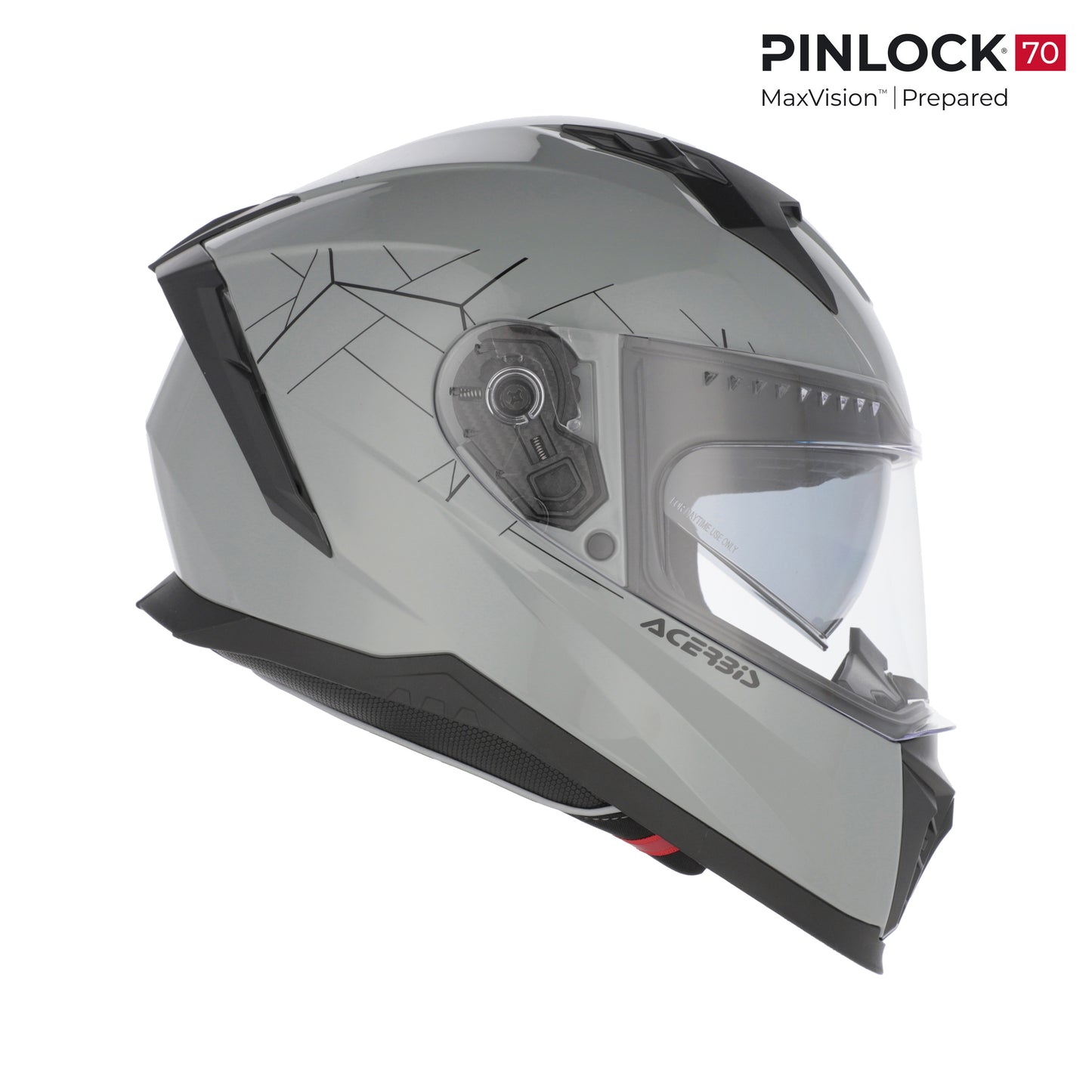 ACERBIS CAPACETE X-WAY CINZENTO