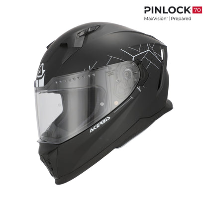 ACERBIS CAPACETE X-WAY PRETO