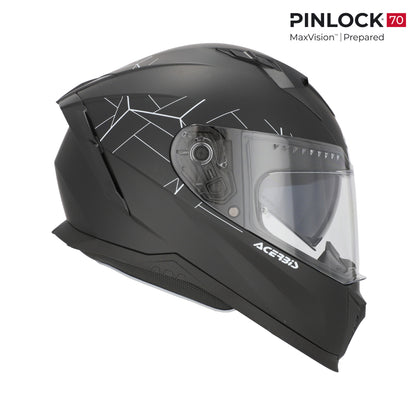 ACERBIS CAPACETE X-WAY PRETO