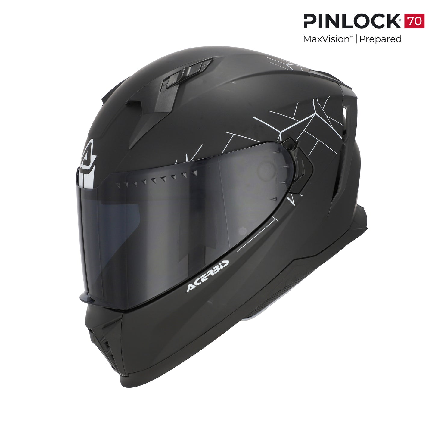 ACERBIS CAPACETE X-WAY PRETO