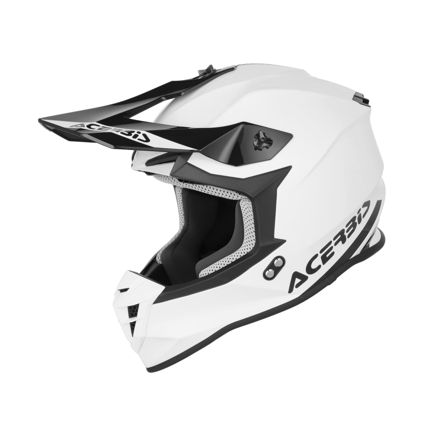 ACERBIS CAPACETE LINEAR BRANCO