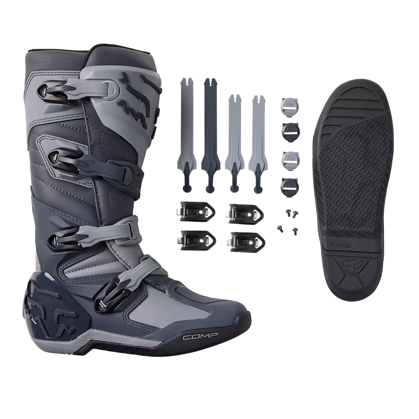 FOX BOTAS COMP CINZENTO SOMBRA ESCURA