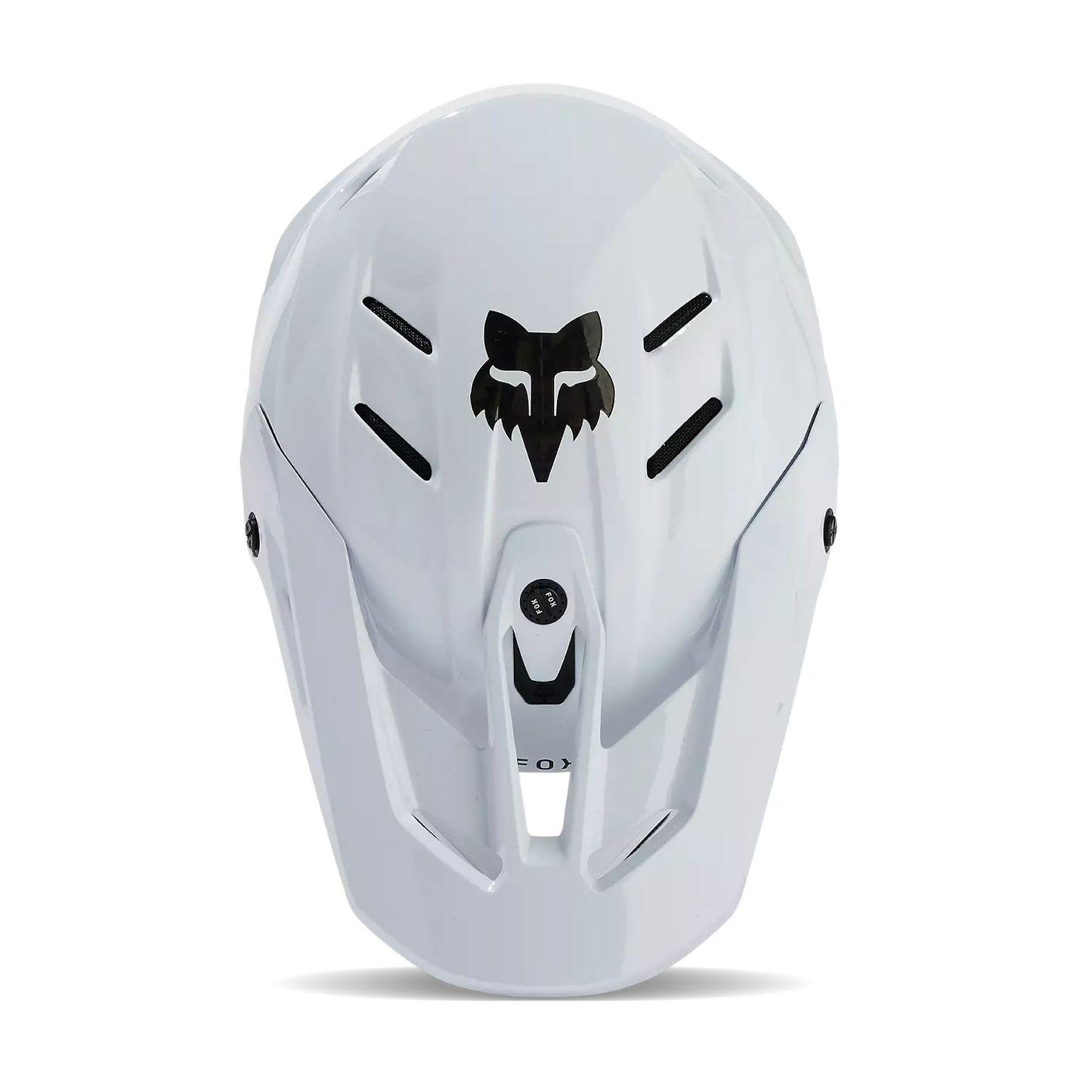 FOX CAPACETE V3 RS CARBON SOLID BRANCO