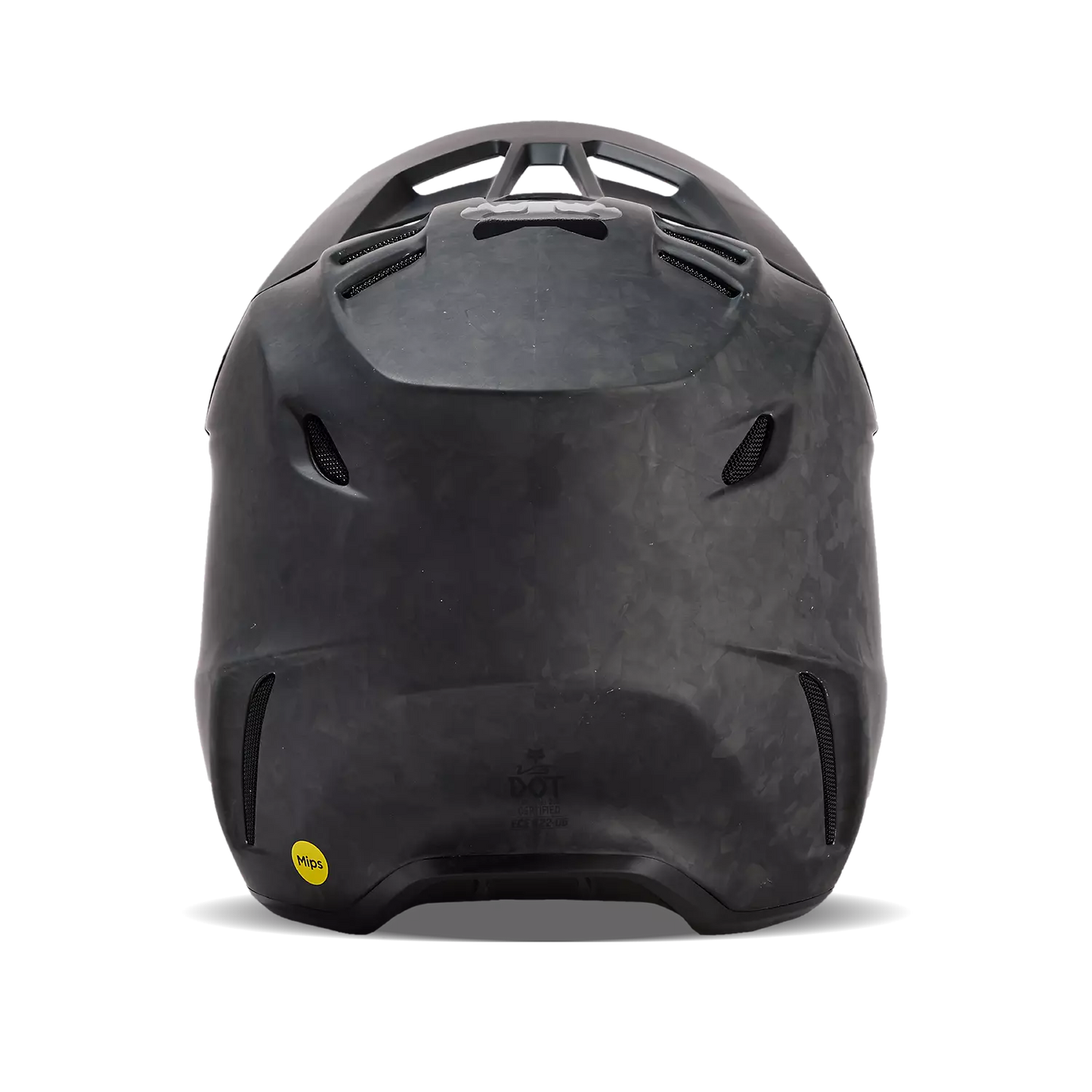 FOX CAPACETE V3 RS CARBON SOLID PRETO MATE