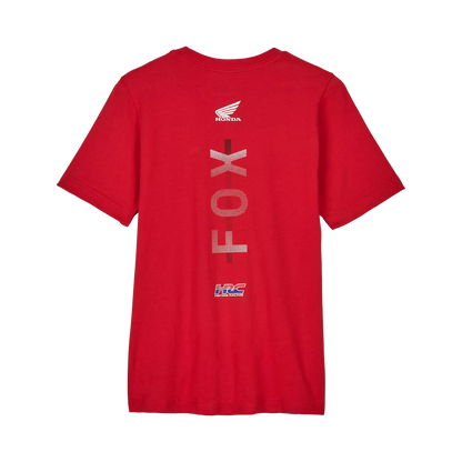 FOX T-SHIRT CRIANÇA HONDA PREMIUM VERMELHA