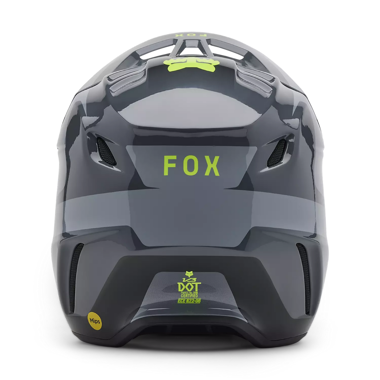 FOX CAPACETE V3 DIVIDER CINZENTO GRAFITE