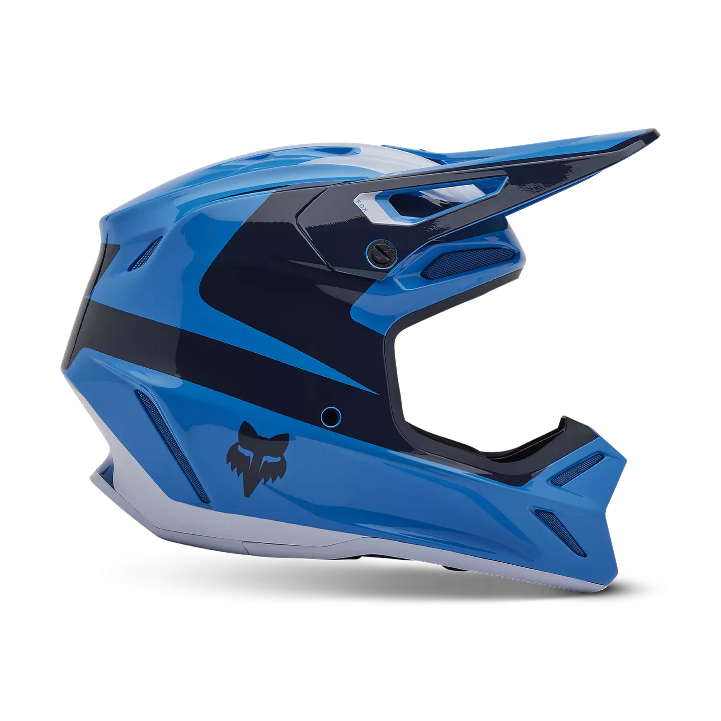 FOX CAPACETE V3 DIVIDER AZUL