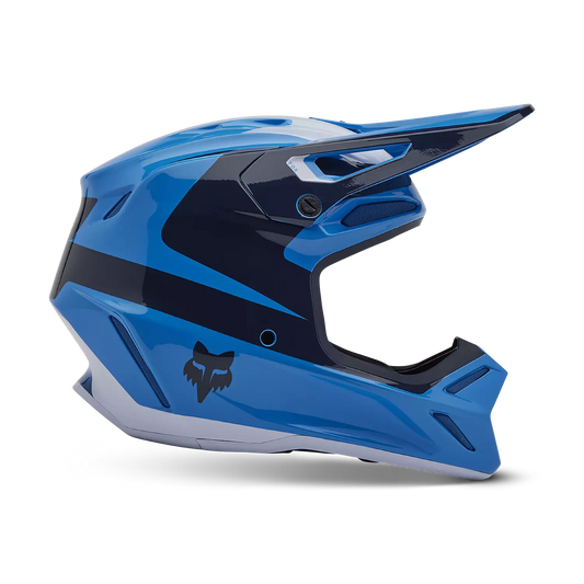 FOX CAPACETE V3 DIVIDER AZUL