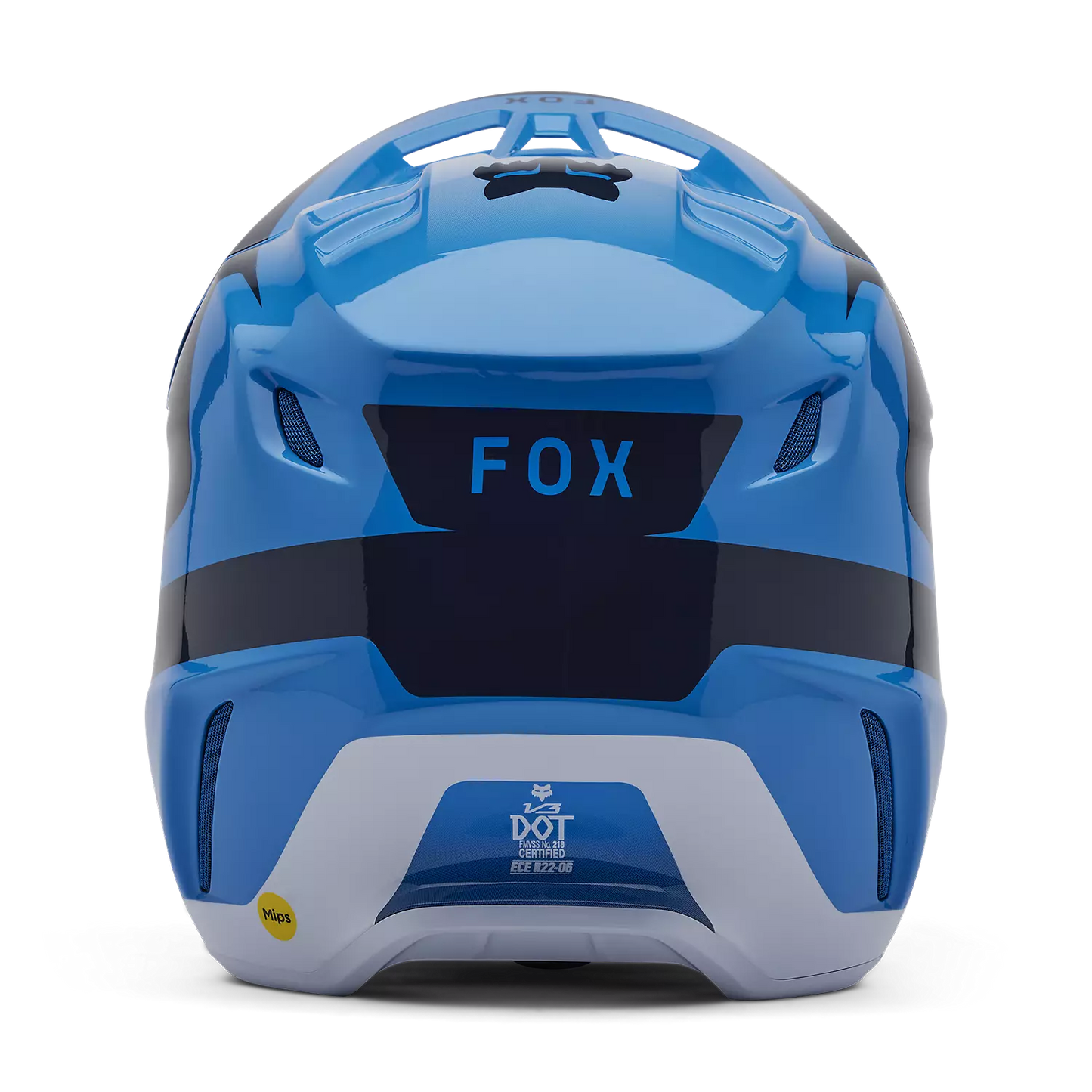 FOX CAPACETE V3 DIVIDER AZUL