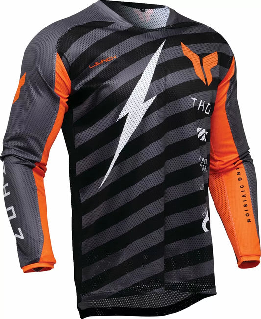 THOR CAMISOLA LAUNCHMODE VENTED PRETO/CINZA