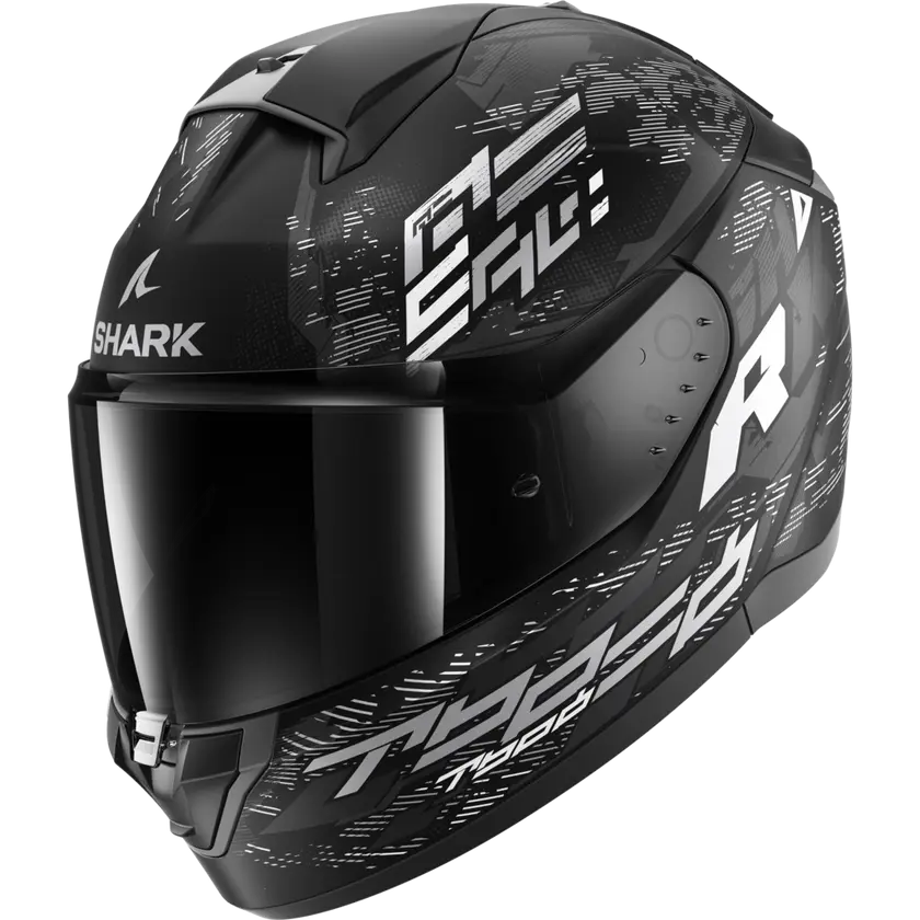 SHARK CAPACETE RIDILL 2 BRANCO/PRETO