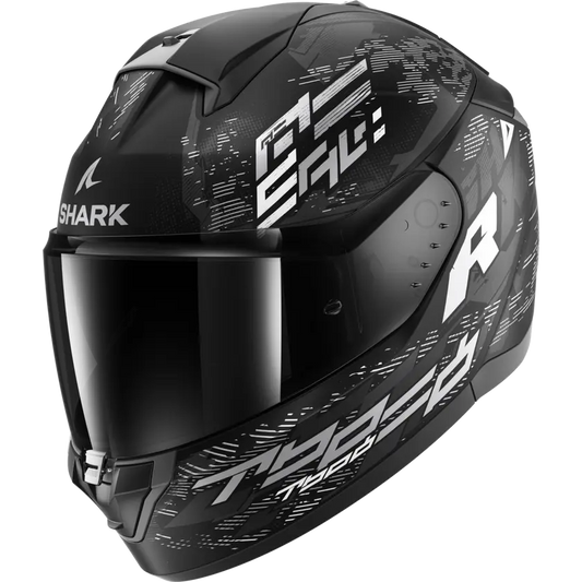 SHARK CAPACETE RIDILL 2 BRANCO/PRETO