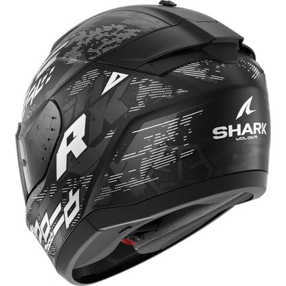 SHARK CAPACETE RIDILL 2 BRANCO/PRETO