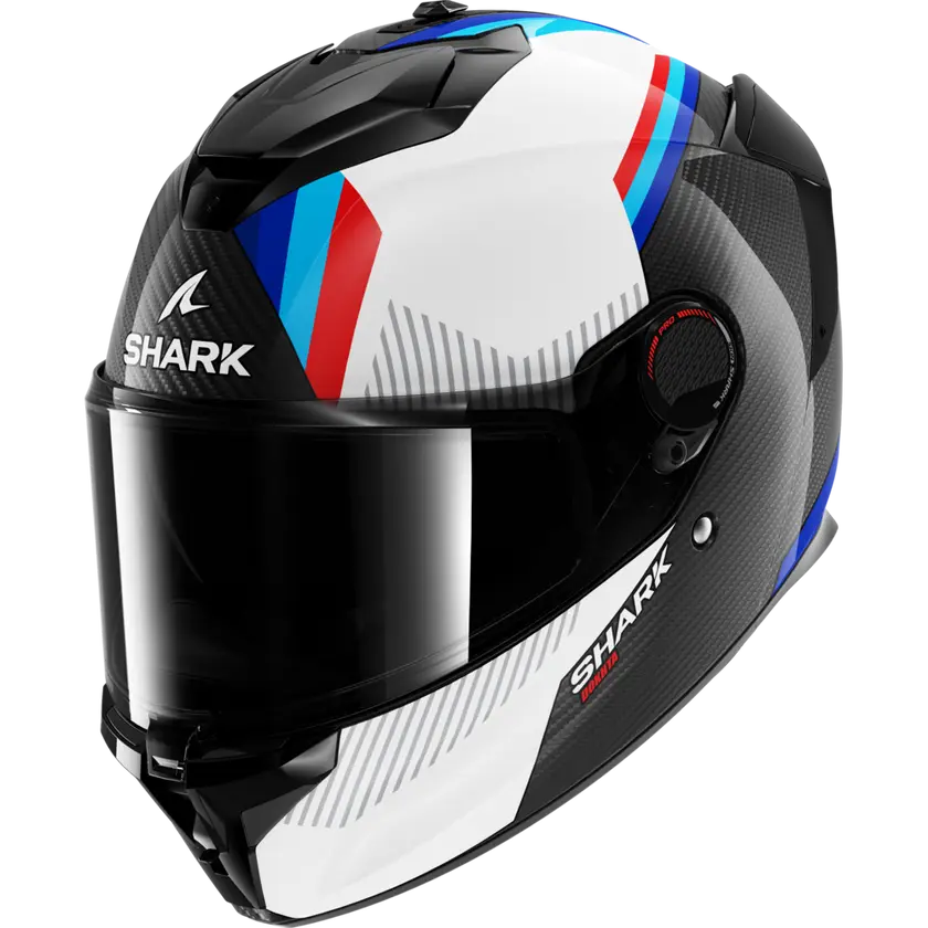 SHARK CAPACETE SPARTAN GT PRO CARBON BRANCO/AZUL