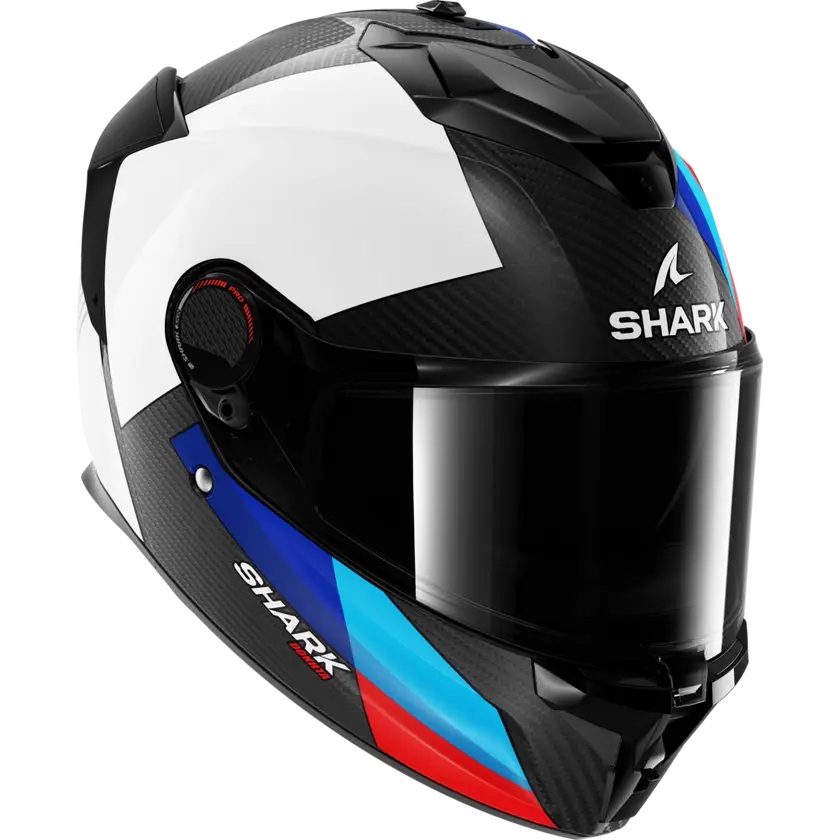 SHARK CAPACETE SPARTAN GT PRO CARBON BRANCO/AZUL