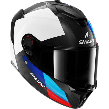 SHARK CAPACETE SPARTAN GT PRO CARBON BRANCO/AZUL