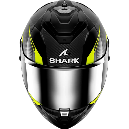 SHARK CAPACETE SPARTAN GT PRO CARBON PRETO/AMARELO