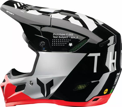 THOR CAPACETE REFLEX SPORT STRIKE VERMELHO/PRETO