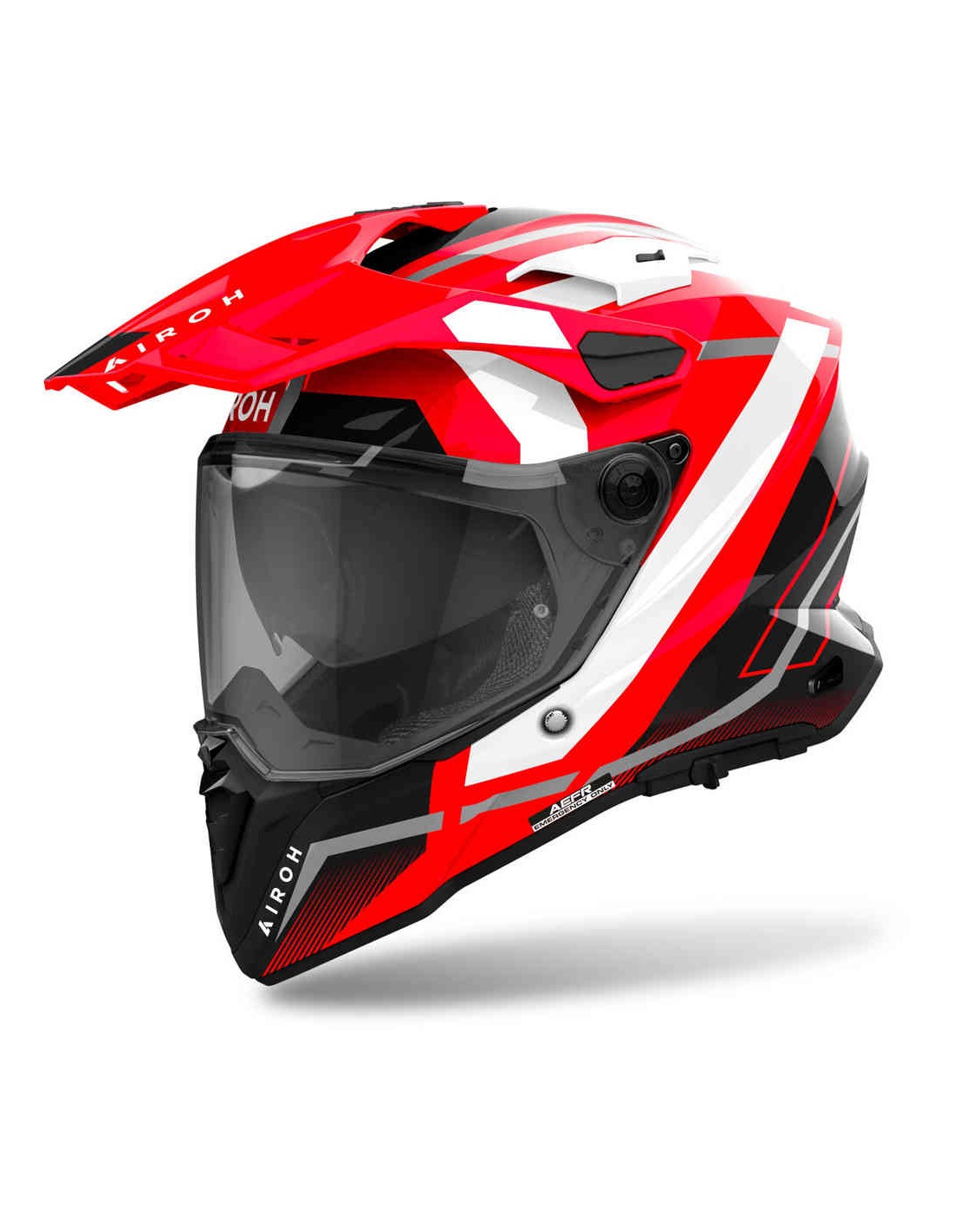 AIROH CAPACETE COMMANDER 2 MAVICK VERMELHO