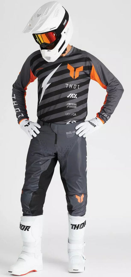 THOR CAMISOLA LAUNCHMODE VENTED PRETO/CINZA